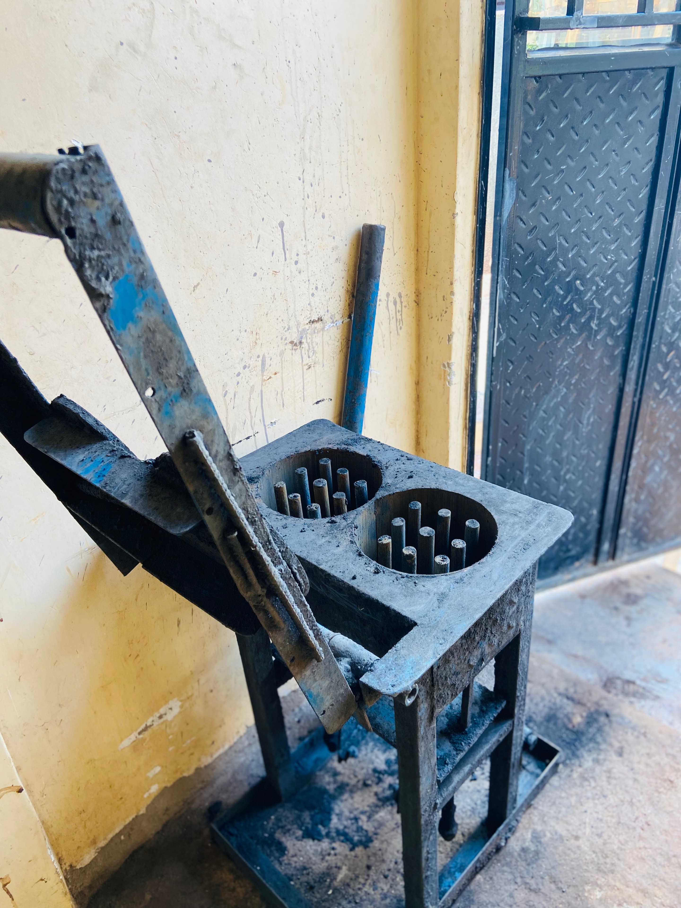 Charcoal briquette production process