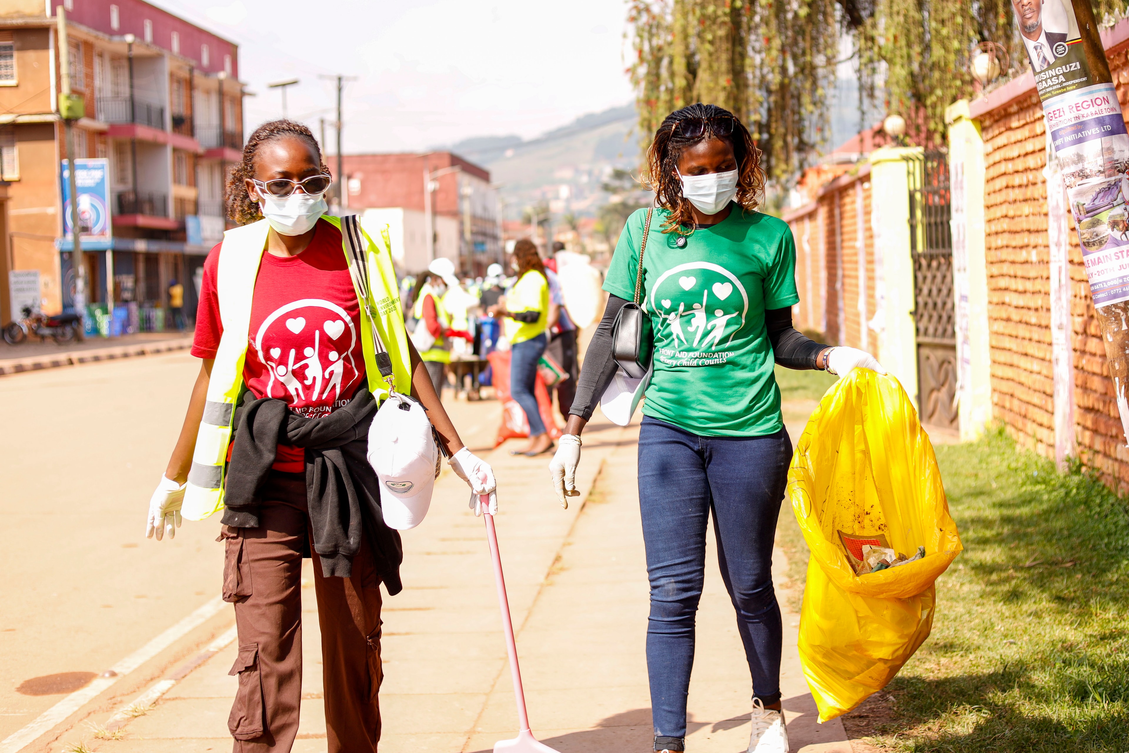 Front Aid Foundation volunteer and community activity