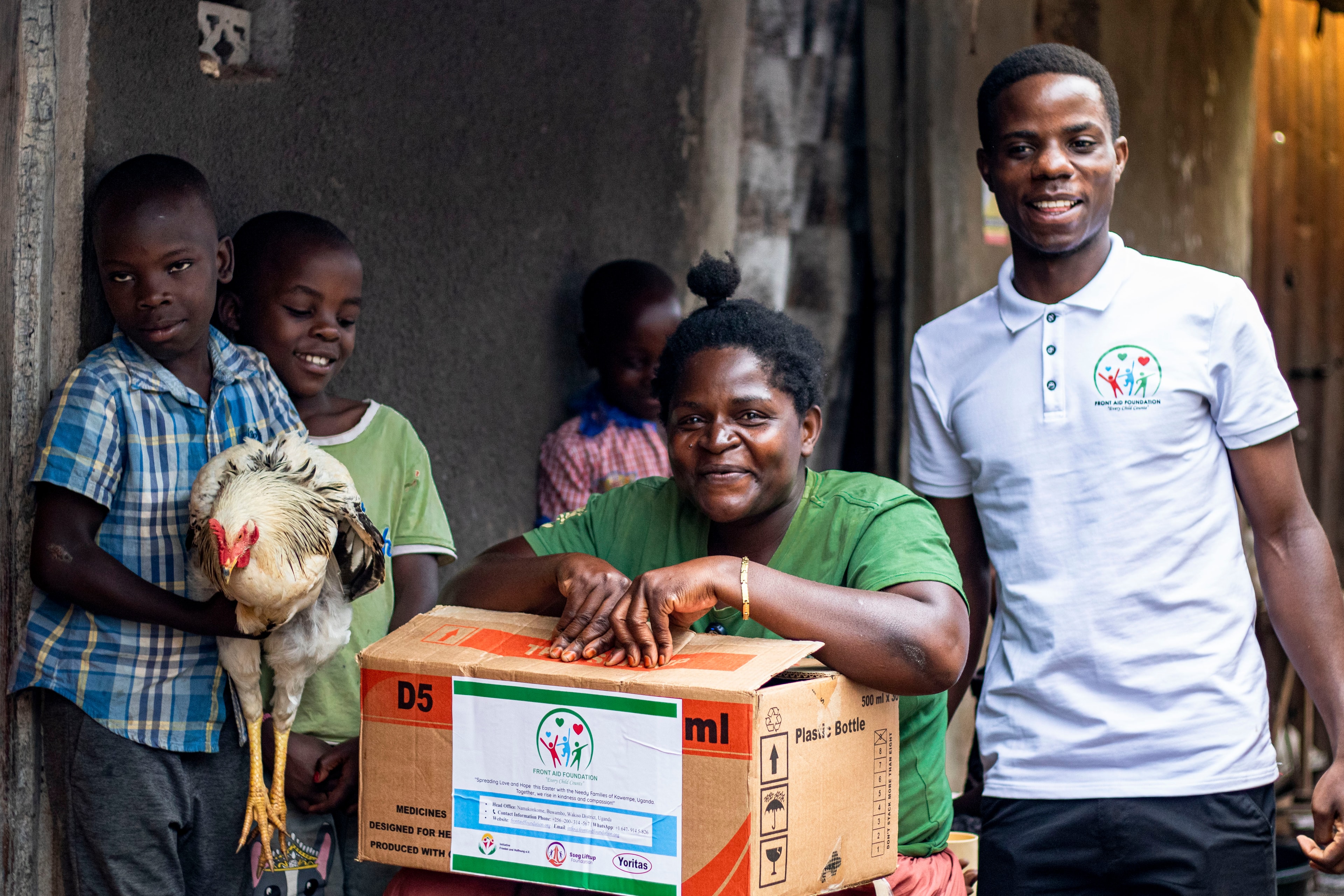 Front Aid Foundation volunteer and community activity