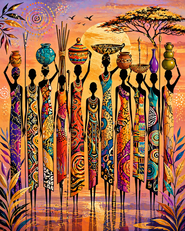 Original artwork from Front Aid community livelihoods work