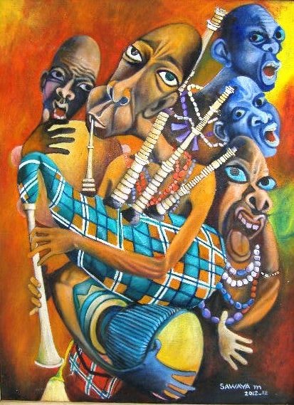 Original artwork from Front Aid community livelihoods work