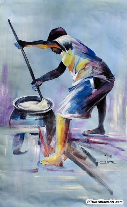 Original artwork from Front Aid community livelihoods work