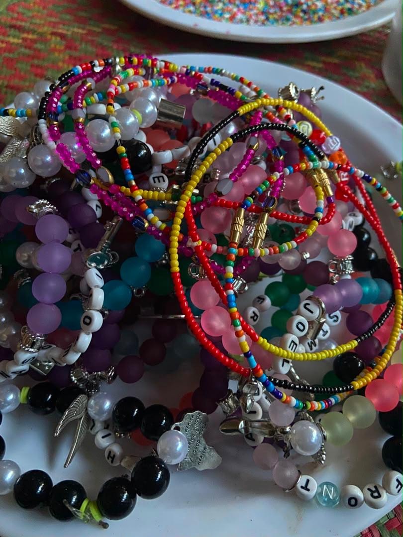 Handmade craft from Front Aid community livelihoods work