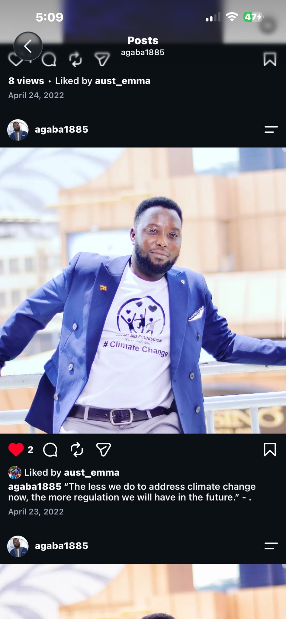 Portrait of Agaba Emmanuel